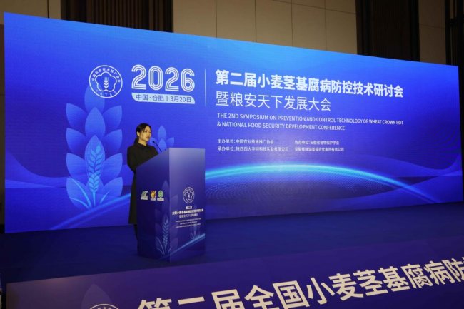 第二届小麦茎基腐病防控技术研讨会暨粮安天下发展大会在合肥召开