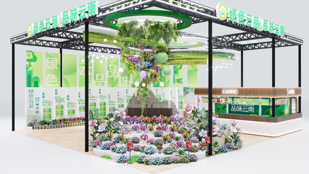第十届南博会 “绿色云品” 形象展区精彩荟萃，彰显云南农业品牌新风貌
